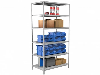 Стеллаж металлический Практик MS Standart 220/70х60/5