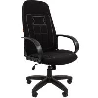 Кресло Chairman 727 (ткань черная)