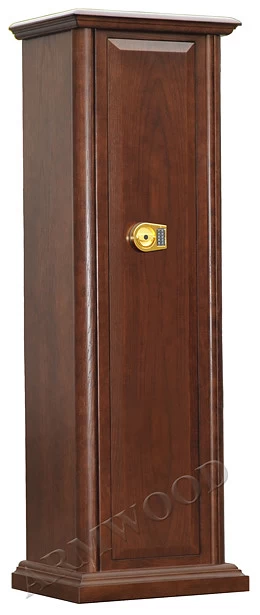 Оружейный сейф с отделкой деревом Armwood 44 EL Lux