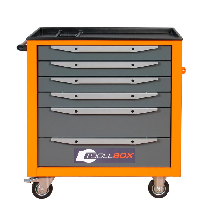 Тележка инструментальная ToollBox TBS-6 (оранжевый)