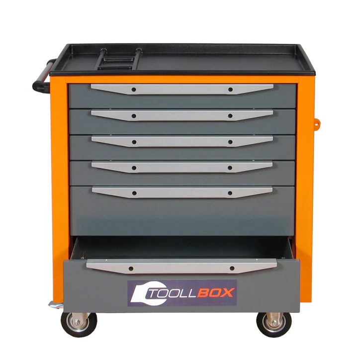 Тележка инструментальная ToollBox TBS-6 (оранжевый)